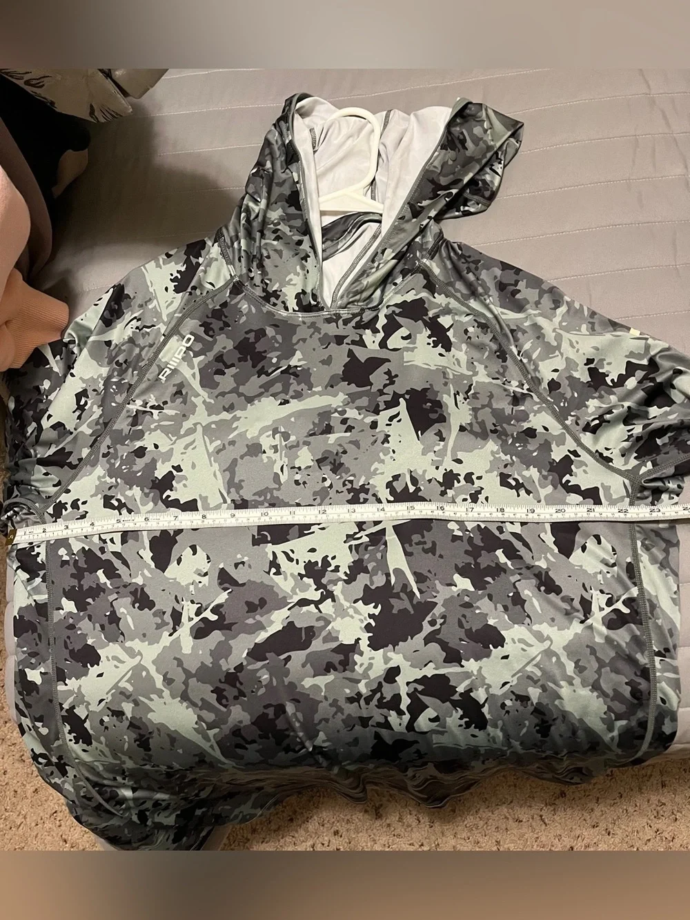 RIIPO Camouflage Long Sleeve Rash Guard/ Fishing Shirt